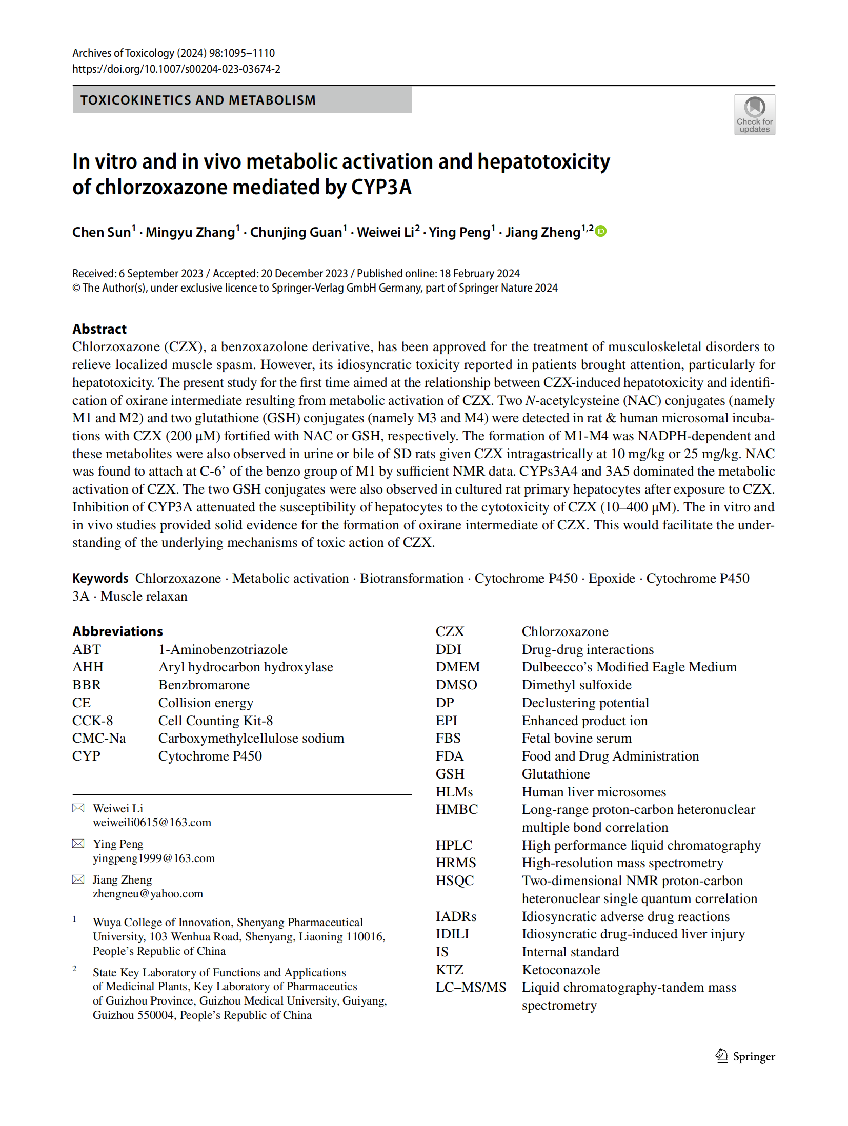 In vitro and in vivo metabolic activation and hepatotoxicity of ...